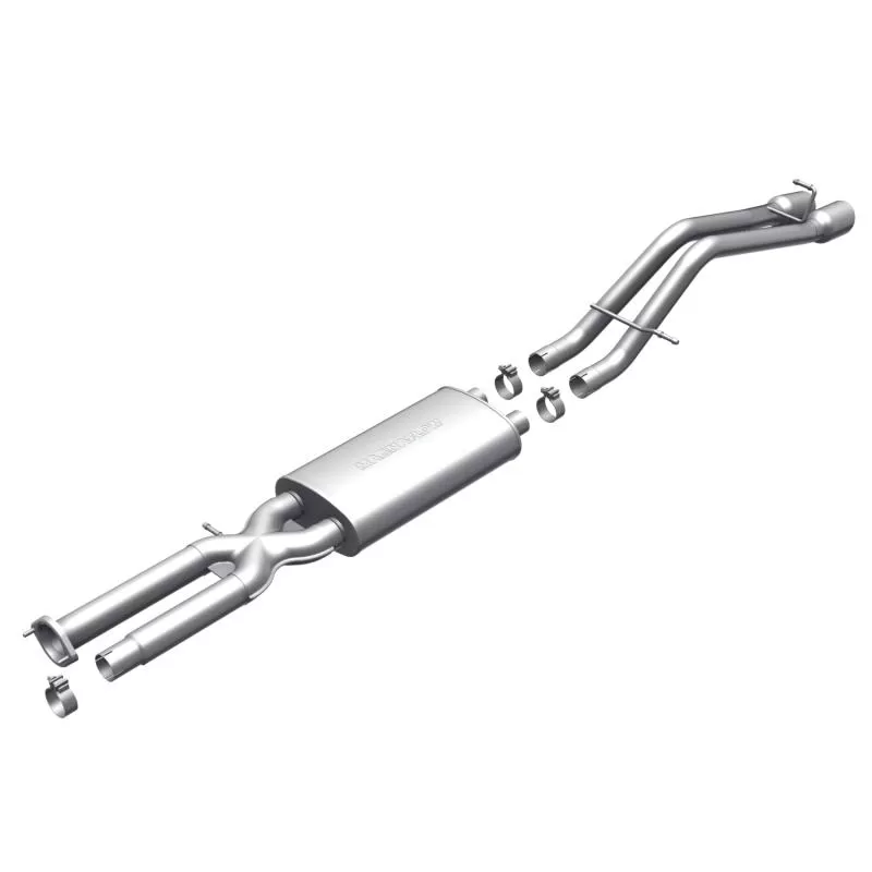 MagnaFlow Exhaust Products MF Series Stainless Cat-Back System Hummer H2 2003-2006 6.0L V8 - 15770