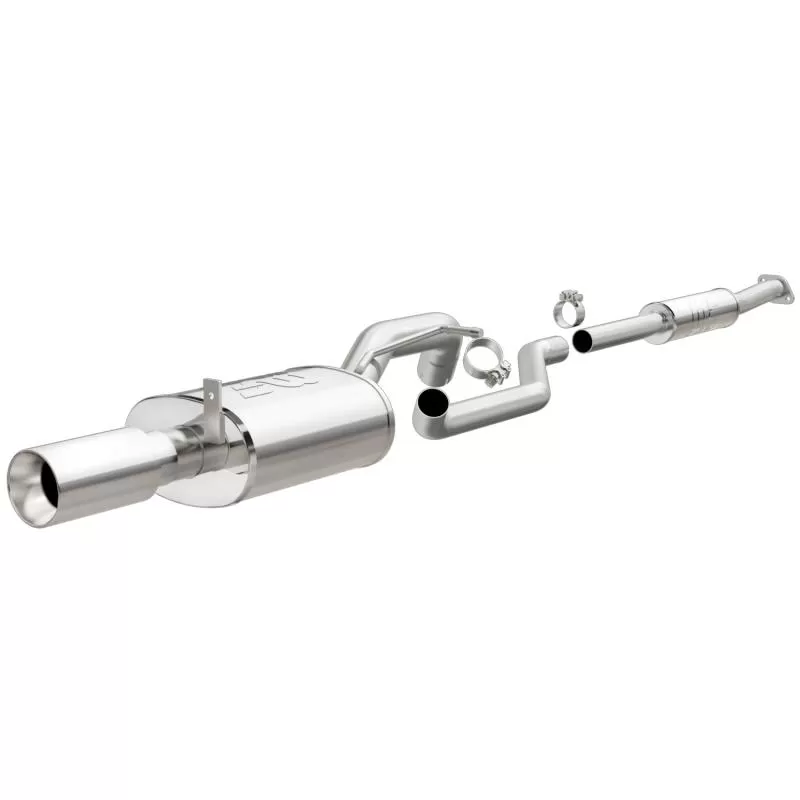 MagnaFlow Exhaust Products Street Series Stainless Cat-Back System Mitsubishi Lancer 2002-2003 2.0L 4-Cyl - 15805