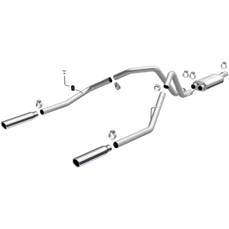 MagnaFlow Exhaust Products MF Series Stainless Cat-Back System Dodge Ram 1500 2004-2005 5.7L V8 - 15863