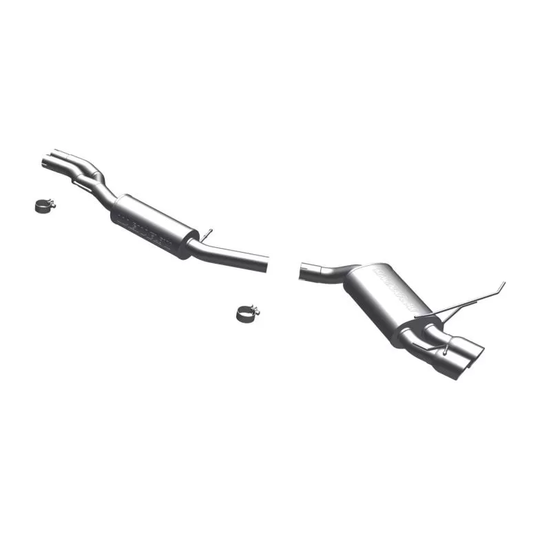 MagnaFlow Exhaust Products Touring Series Stainless Cat-Back System BMW 128i 2008-2013 3.0L 6-Cyl - 16525