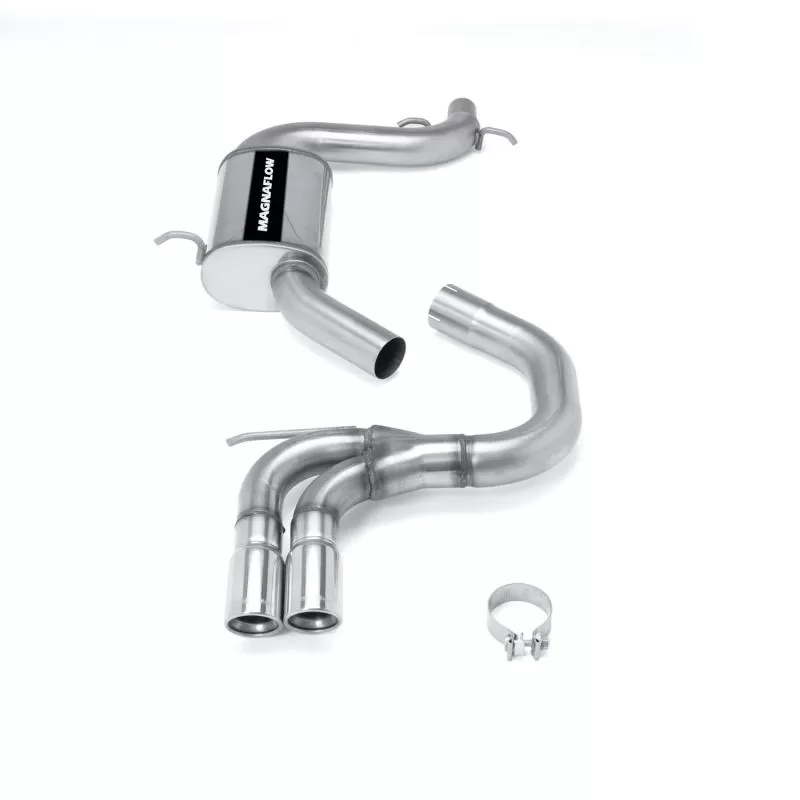 MagnaFlow Exhaust Products Touring Series Stainless Cat-Back System Volkswagen GTI MK5 2006-2009 2.0L 4-Cyl - 16691
