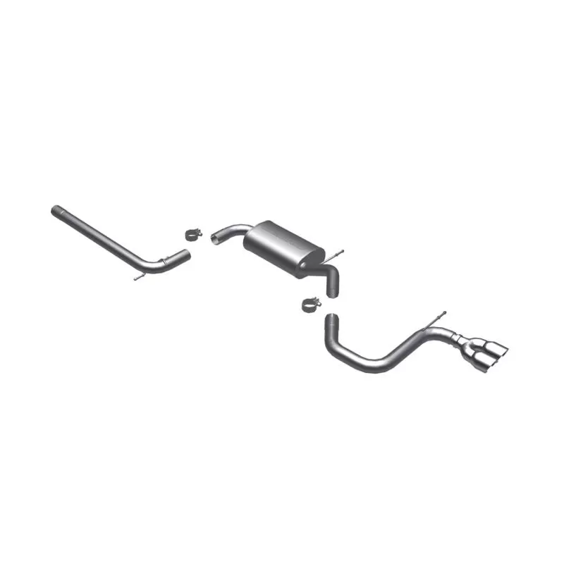 MagnaFlow Exhaust Products Touring Series Stainless Cat-Back System Volkswagen Golf MK6 2010-2014 2.5L 5-Cyl - 16692