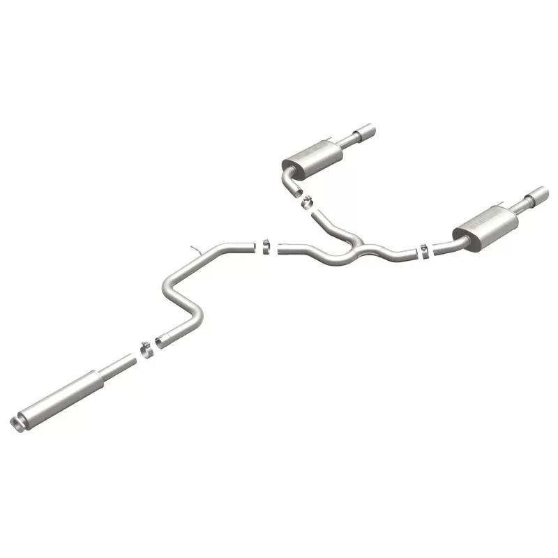 MagnaFlow Exhaust Products Street Series Stainless Cat-Back System Chevrolet 2000-2005 - 16729