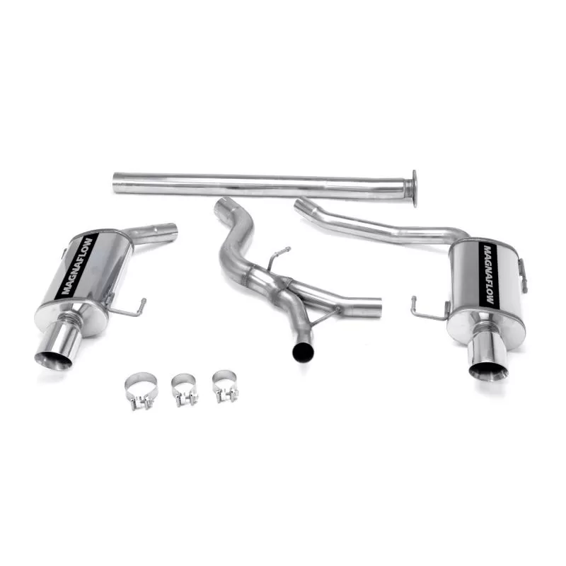 MagnaFlow Exhaust Products Street Series Stainless Cat-Back System Subaru Legacy 2005-2009 2.5L 4-Cyl - 16747
