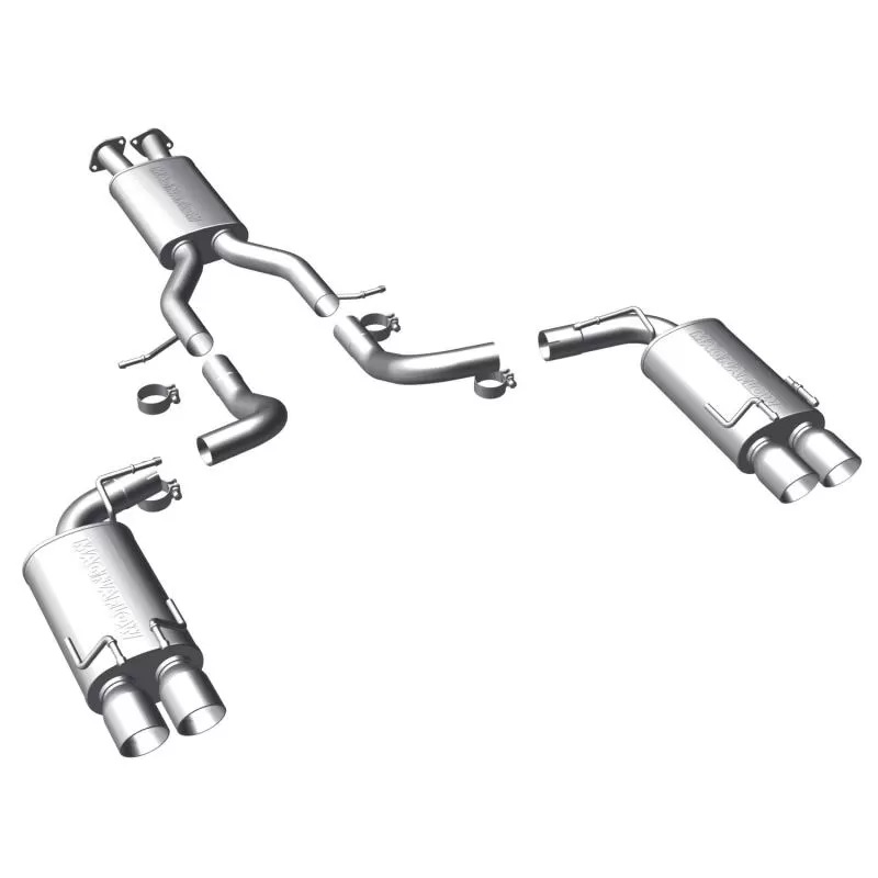 MagnaFlow Exhaust Products Street Series Stainless Cat-Back System Nissan 300ZX 1990-1995 3.0L V6 - 16766