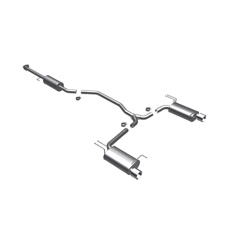 MagnaFlow Exhaust Products Street Series Stainless Cat-Back System Honda Accord 2008-2012 3.5L V6 - 16817