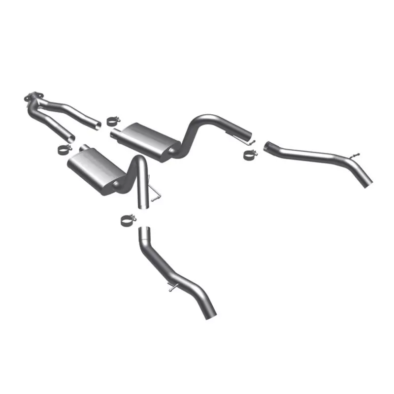 MagnaFlow Exhaust Products Street Series Stainless Cat-Back System Chevrolet Camaro 1975-1979 - 16828