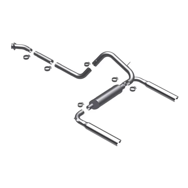 MagnaFlow Exhaust Products Street Series Stainless Cat-Back System - 16829