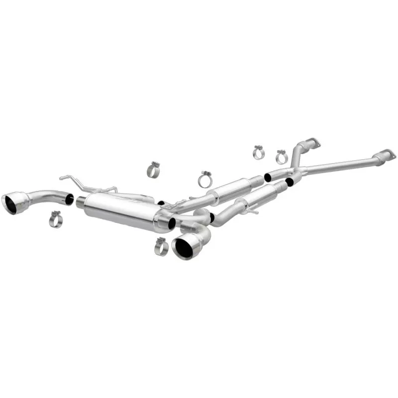 MagnaFlow Exhaust Products Street Series Stainless Cat-Back System Nissan 370Z 2009-2020 3.7L V6 - 19135