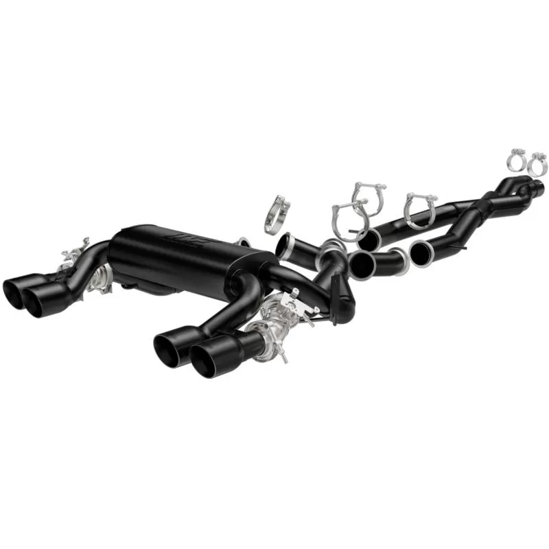 MagnaFlow Exhaust Products Sport Series Black Cat-Back System BMW 3.0L 6-Cyl - 19187