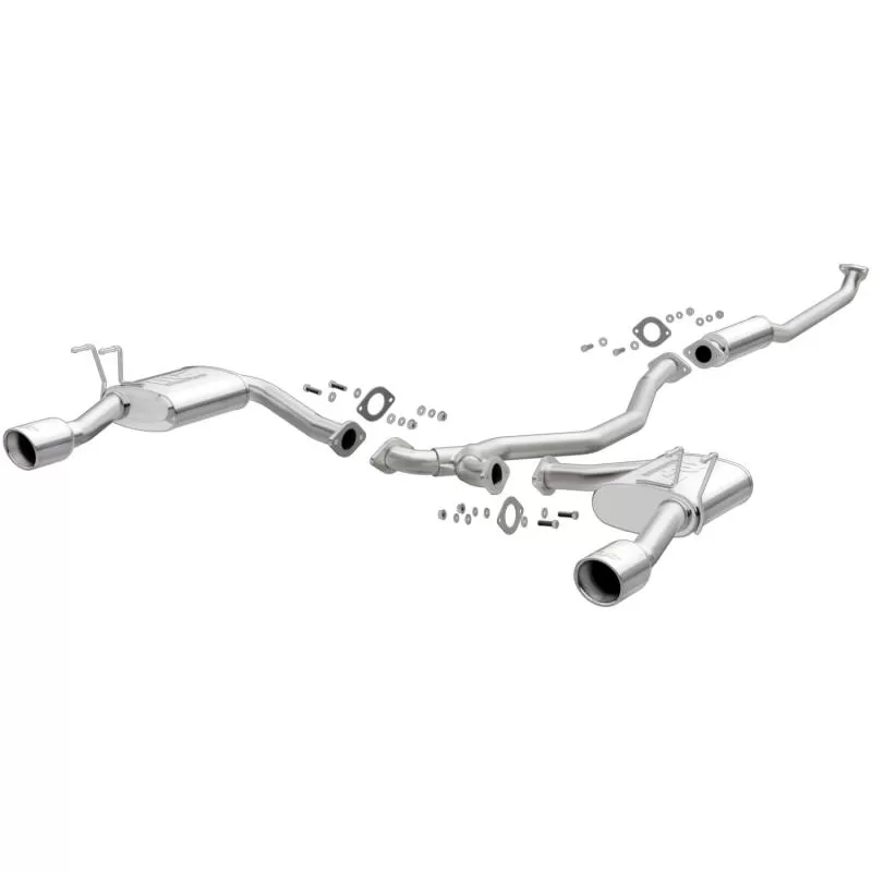 MagnaFlow Exhaust Products Street Series Stainless Cat-Back System Honda Civic 2016-2020 1.5L 4-Cyl - 19312