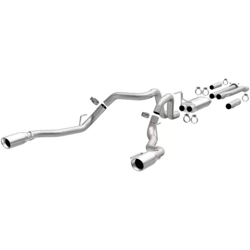 MagnaFlow Exhaust Products Competition Series Stainless Cat-Back System Ford 3.5L V6 Raptor 2017-2022 - 19346
