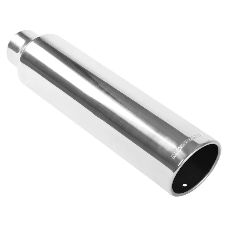 MagnaFlow Exhaust Products Single Exhaust Tip - 2.5in. Inlet/3.5in. Outlet - 35114