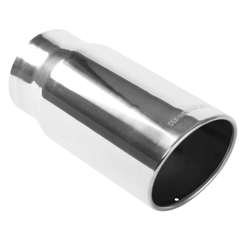 MagnaFlow Exhaust Products Single Exhaust Tip - 4in. Inlet/5in. Outlet - 35120