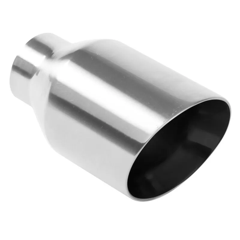 MagnaFlow Exhaust Products Single Exhaust Tip - 2.25in. Inlet/4in. Outlet - 35121