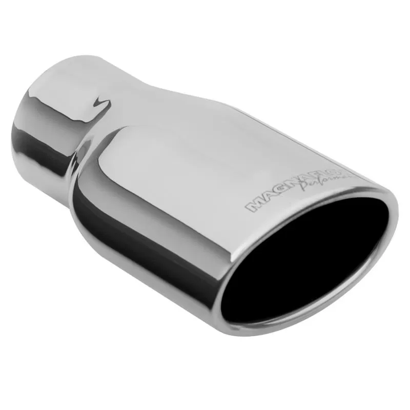 MagnaFlow Exhaust Products Single Exhaust Tip - 3in. Inlet/3.25 x 4.75in. Outlet - 35171