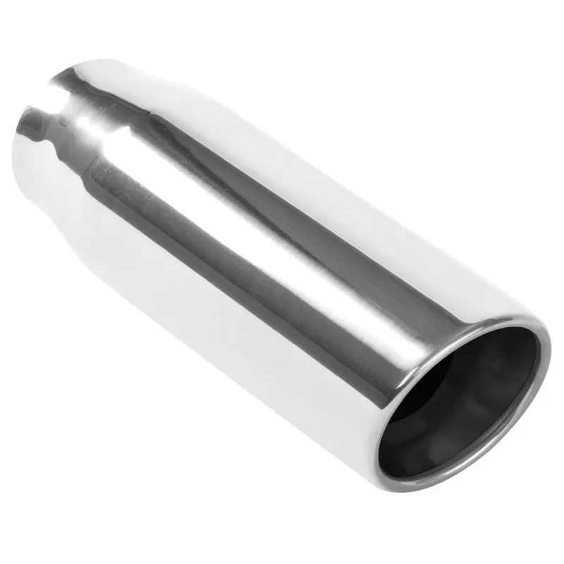 MagnaFlow Exhaust Products Single Exhaust Tip - 2.5in. Inlet/3.5in. Outlet - 35190