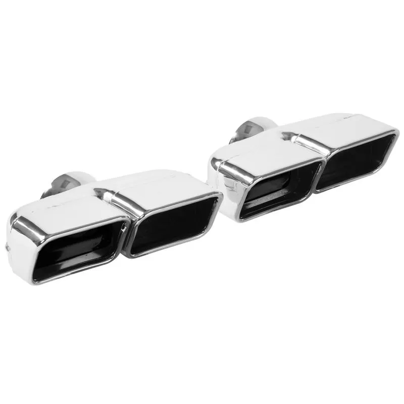 MagnaFlow Exhaust Products Exhaust Tip Set - Quad Rectangle - 2.75In. - 35221