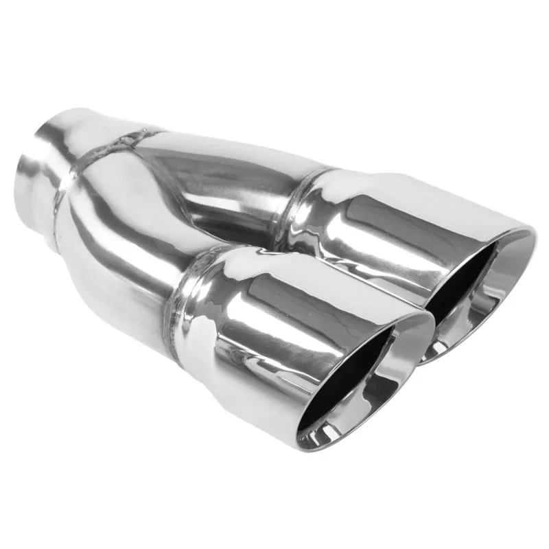 MagnaFlow Exhaust Products Dual Exhaust Tip - 2.25in. Inlet/3in. Outlet - 35227