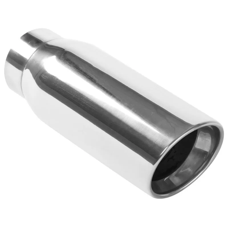 MagnaFlow Exhaust Products Single Exhaust Tip - 3.5in. Inlet/4.5in. Outlet - 35232