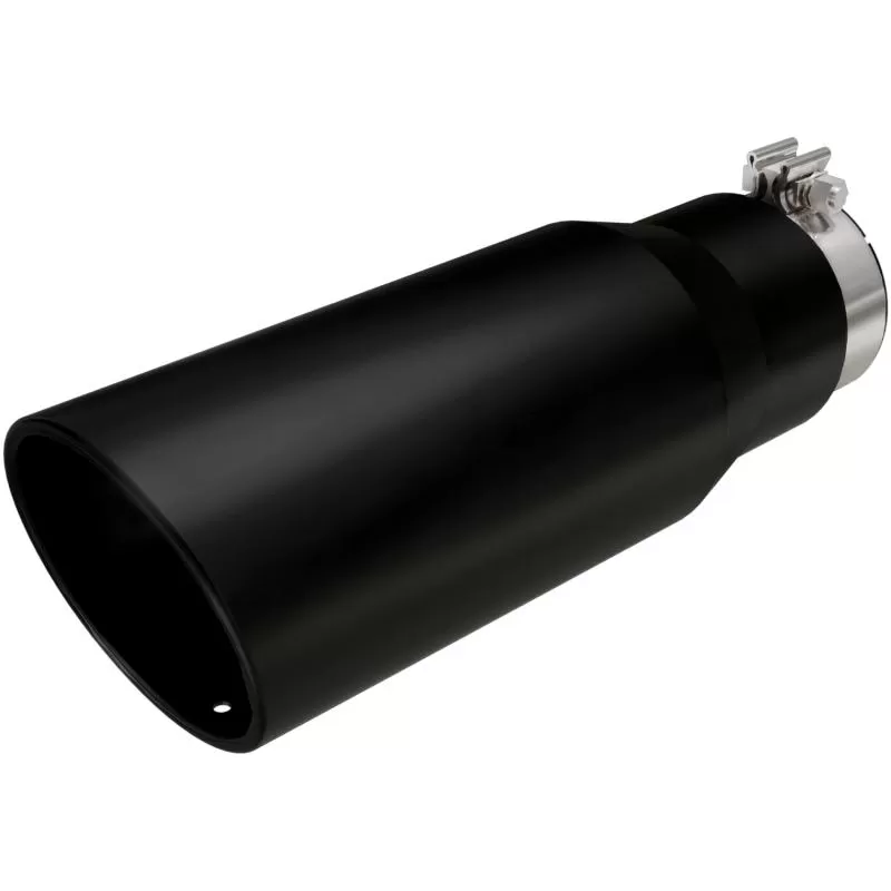 MagnaFlow Exhaust Products Single Exhaust Tip - 3.5in. Inlet/5in. Outlet - 35237