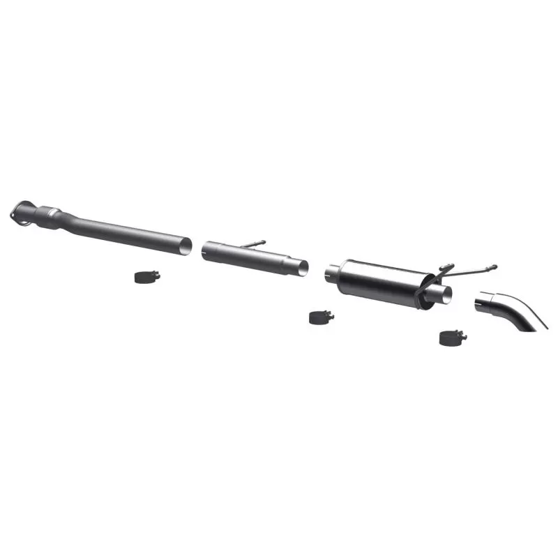 MagnaFlow Exhaust Products Off Road Pro Series Gas Stainless Cat-Back Chevrolet Silverado 1500 2007-2008 - 17104