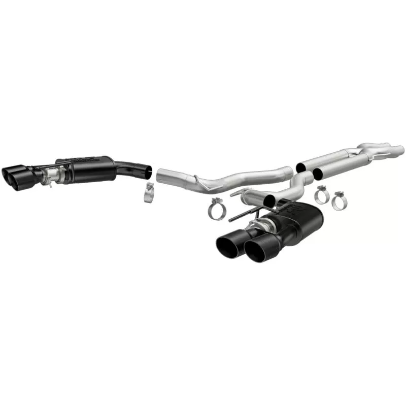 MagnaFlow Exhaust Products Competition Series Black Cat-Back System Ford 5.0L V8 - 19369