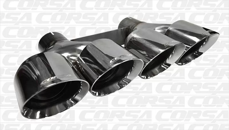 CORSA Performance Quad 4.5" Polished Pro-Series Tip Kit Chevrolet Corvette C7 2014-2019 - 14062