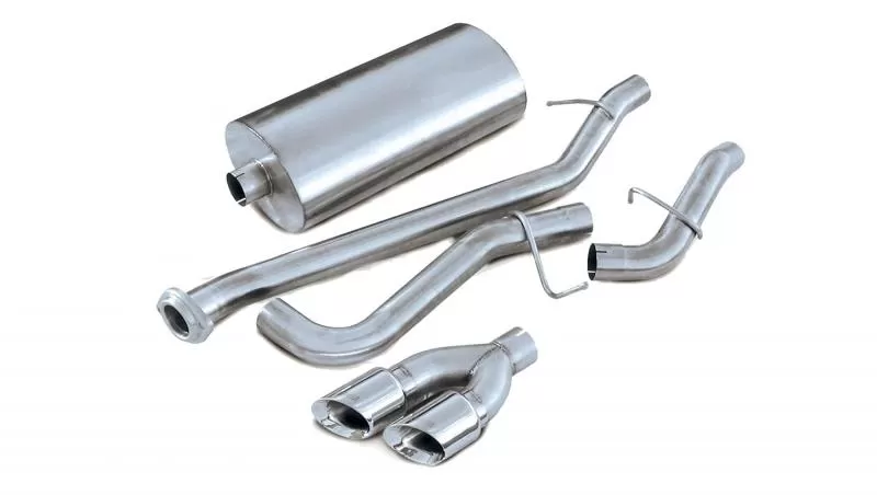 CORSA Performance 3.0" Catback Exhaust Single Side Exit with Twin 4.0" Polished Pro-Series Tips Chevrolet Tahoe | GMC Yukon 2002-2006 - 14232