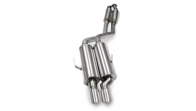 CORSA Performance 2.25" Catback Exhaust Single Rear Exit with Twin 3.0" Polished Pro-Series Tips BMW 325i/is | 328i/is | M3 E36 Sedan/Coupe 1992-1999 - 14553