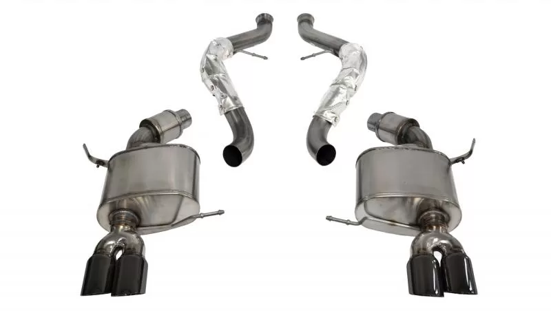 CORSA Performance 2.5" Catback Exhaust Dual Rear Exit with Twin 3.0" Black PVD Pro-Series Tips BMW M3 E92 | E93 2008-2012 - 14568BLK