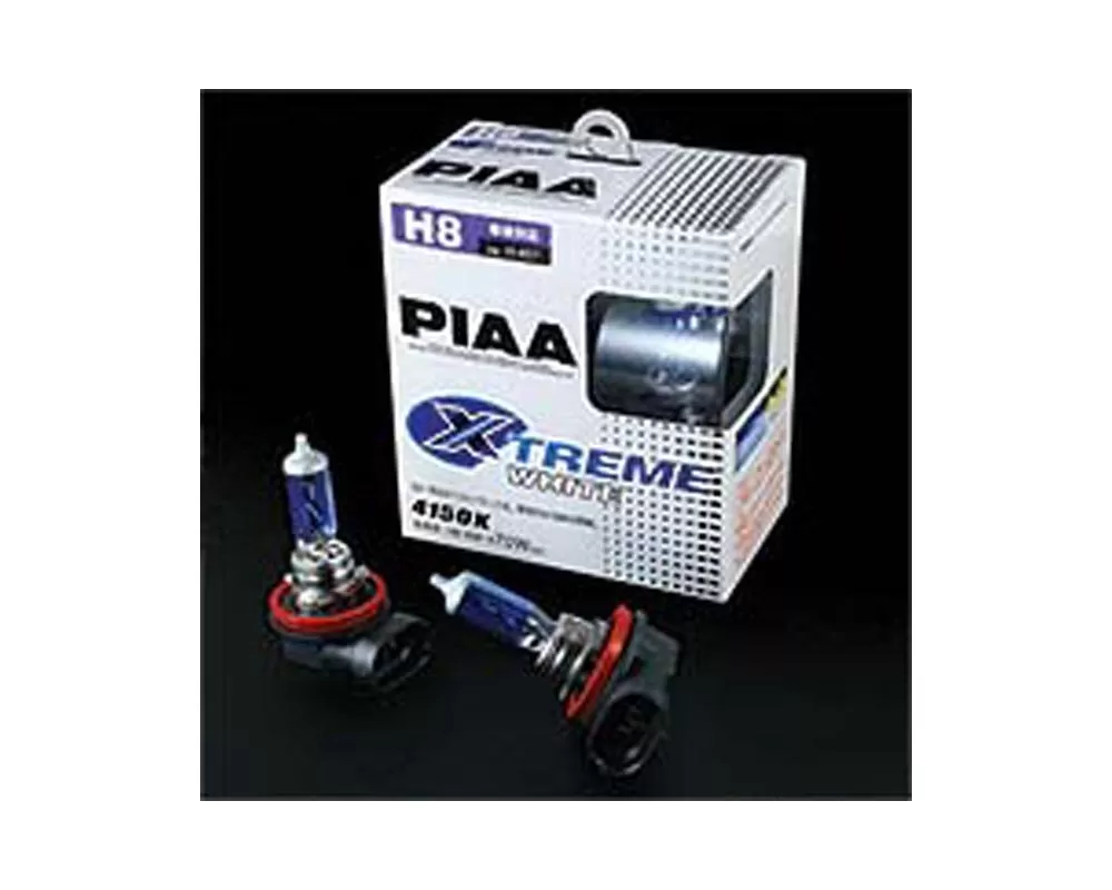 PIAA H8 Xtreme White Plus 35W=70W Bulb Twin Pack - 18235