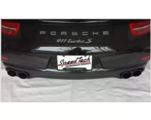 SpeedTech 3.0 X-Pipe With HJS Cats & Dual Tips Porsche 991.1 Turbo | 991.2 Turbo 2013-Up - 991TT30XP-HJSDT