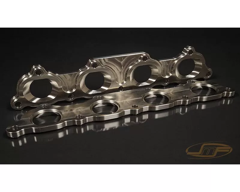 JM Fabrications 4G63 Exhaust Manifold Flange 1/2 Inch 304 Ssfor 1-1/4 Inch Schedule Piping - DSM-EXFLNG-03