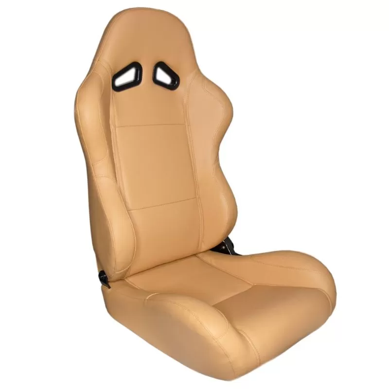 Cipher Auto Synthetic Leather Universal Racing Seats Maple Tan - CPA1001PMT