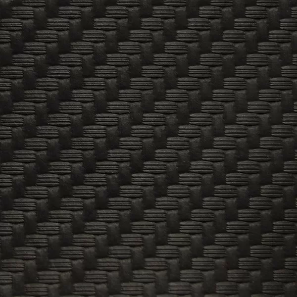 Cipher Auto Black Carbon Fiber PVC Seat Fabric Matte Finish - Yard - CPA9200CFBK