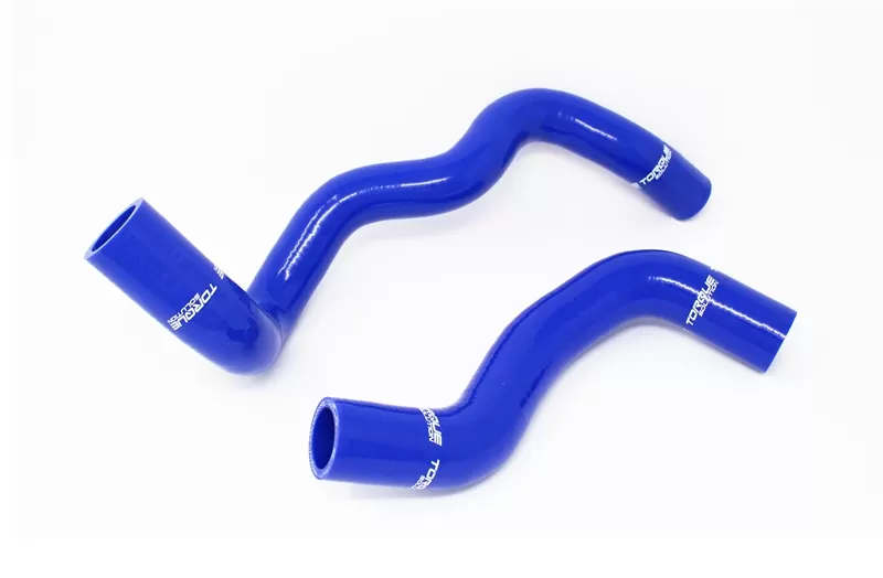 Torque Solution Silicone Radiator Hose Kit Blue Ford Focus RS 16-19 - TS-CH-513BU