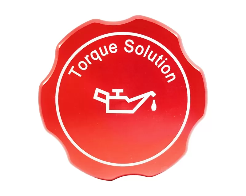 Torque Solution Red Billet Aluminum Oil Cap Subaru WRX 02-22 - TS-SU-313RD