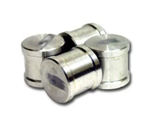 Torque Solution Billet Aluminum 1" Bypass Plug Universal - TS-UNI-015