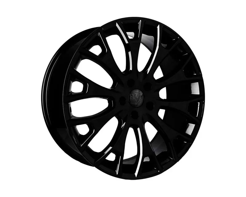 Vogue Wheels VT383 Wheel 20x8.5 5x114.3 40 CBPVXX Black Eco-Plate - 63832067MB