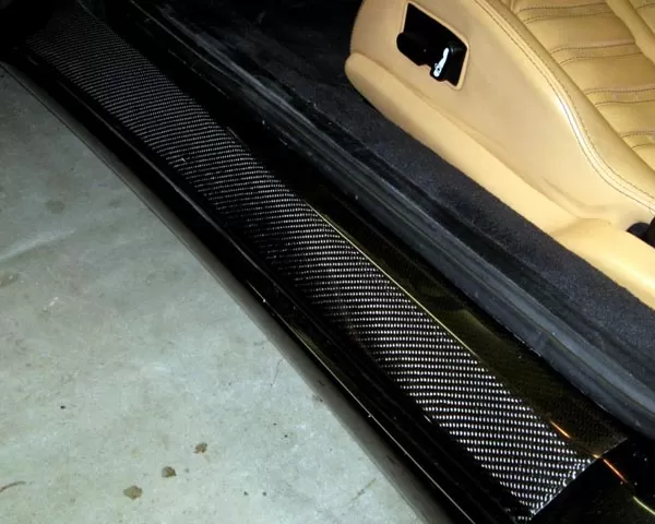 R-Tuned Carbon Fiber Door Steps Ferrari 360 99-04 - RTFE005DS