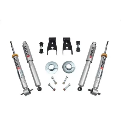 Belltech +1 to -3inch Front 2inch Rear Lowering Kit w/ SP Shocks Ford F-150 All Cabs Short Bed 2015-2018 - 1002SP