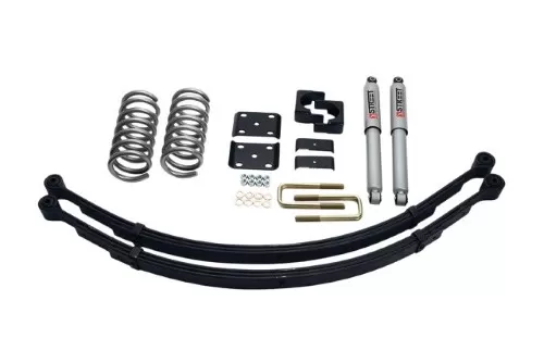 Belltech +2 to -2inch Front 4inch Rear Lowering Kit w/ SP Shocks Nissan Titan All Cabs 2004-2010 - 438SP