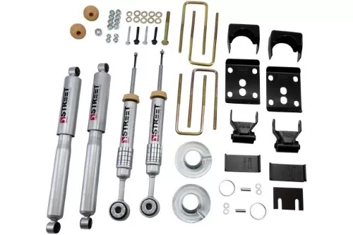 Belltech +1 to -3inch Front 5.5inch Rear Lowering Kit w/ SP Shocks Ford F150 Std Cab Short Bed 2009-2013 - 971SP