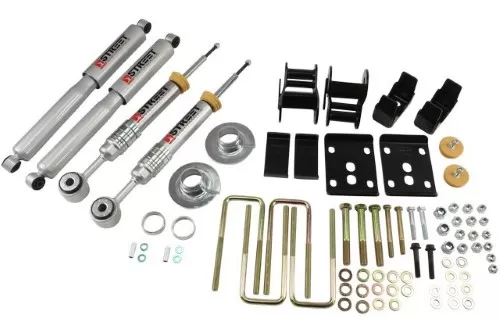 Belltech +1 to -3inch Front 4inch Rear Lowering Kit w/ SP Shocks Ford F150 Ext/Quad Cab Short Bed 2009-2013 - 983SP