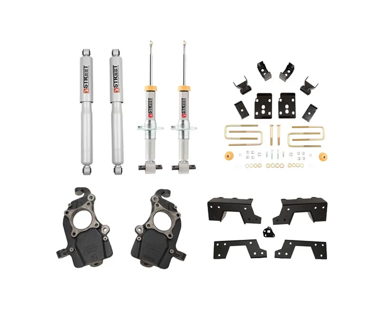 Belltech 1" to -5" F/6" R W/ Street Performance Shocks Ford F150 All Cabs/Short Bed 2015-2020 - 1008SP