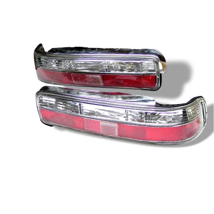 Spyder Auto Red Clear Altezza Tail Lights Acura Integra 2-Door 1990-1993 - ALT-YD-AI90-RC