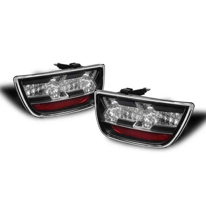 Spyder Auto LED Black Tail Lights Chevrolet Camaro 2010-2012 - ALT-YD-CCAM2010-LED-BK