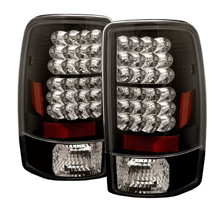 Spyder Auto Lift Gate Style Only LED Black Tail Lights Chevrolet Suburban Tahoe 1500 2500 2000-2006 - ALT-YD-CD00-LED-BK