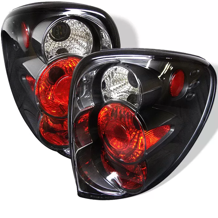 Spyder Auto Black Euro Style Taillights Chrysler Town & Country 2001-2007 - ALT-YD-DC01-BK